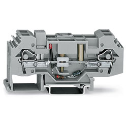 WAGO 282-140 16mm N-conductor Disconnect Terminal Block Grey AWG 24-10