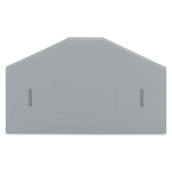 WAGO 281-348 2mm Intermediate Plate Grey