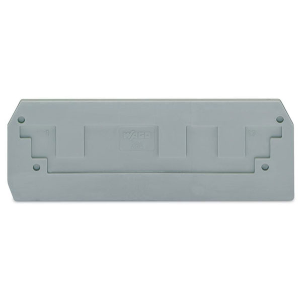  284-308 2.5mm End Plate Grey