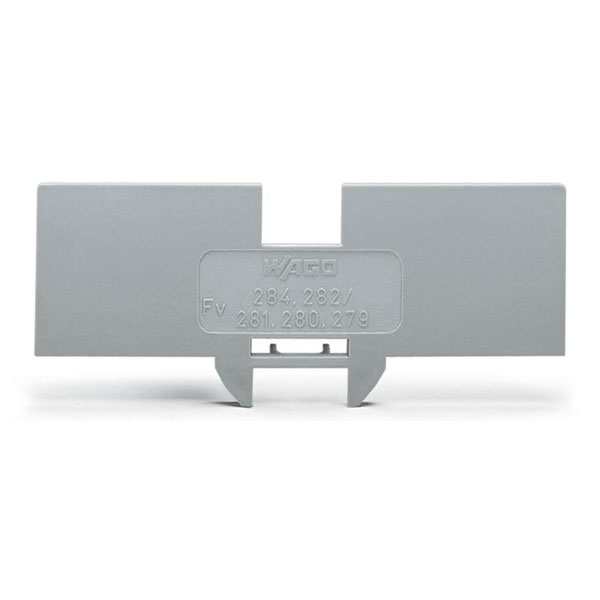  284-335 1mm 4-conductor Step Down Cover Plate for 280-633 Grey