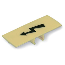 WAGO 285-170 Protective Warning Marker 5/card Yellow