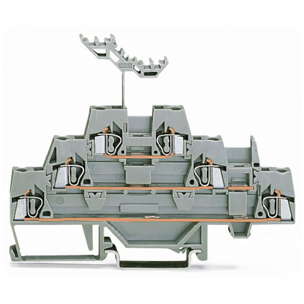 WAGO 280-549 5mm Triple Deck Terminal Block Grey WAGO 280-549 5mm Triple Deck Terminal Block Grey