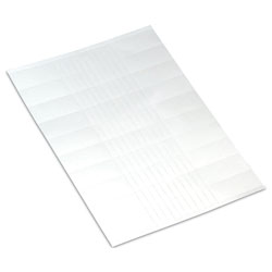 WAGO 209-113 Marker Card Plain (x100 Stickers) White