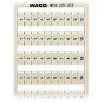 WAGO 209-602 WSB Quick Marker Vertical (1-10) 10ea White