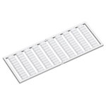 WAGO 209-643 WSB Quick Marker Vert. (a,b,c,e,u,v,w,x,y,z) 10ea White