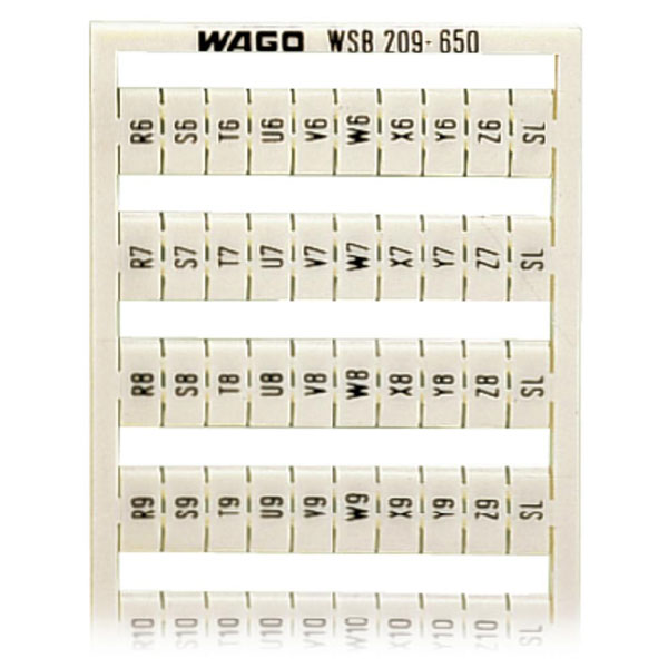  209-650 WSB Quick Marker Vertical (R6-Z6,SL,R10-Z10,SL) 2ea White