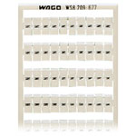 WAGO 209-677 WSB Quick Marker Vertical (N) 100ea White