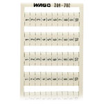 WAGO 209-702 WSB Quick Marker Vertical (1-10) 10ea White