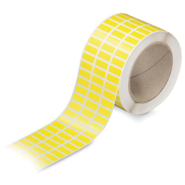  210-707/000-002 Label Roll 3,000 Markers per Roll 8x20mm Yellow