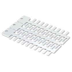 WAGO 211-110 Marker Card for Plotter White