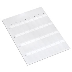 WAGO 211-150 Labels On Din A4 Sheets for Laser Printer