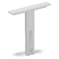 WAGO 249-120 Group Marker Carrier Height Adjustable Markable White