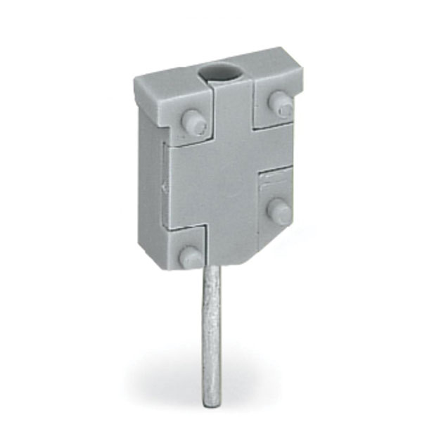  249-135 Test Plug Module w/o Lock for 2-conductor Terminal Grey