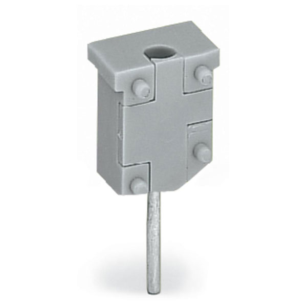  249-138 Test Plug Module for 4-conductor Terminal Blocks Grey