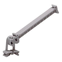 WAGO 249-105 Pivoting Group Marker Carrier Grey