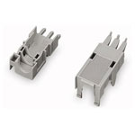 WAGO 769-1603 Snap-on Type Strain Relief Housing 3-pole Grey