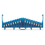 WAGO 727-124/003-000 8-level Matrix Block 7-0/0-7 No Lock 7.5mm ATEX Blue