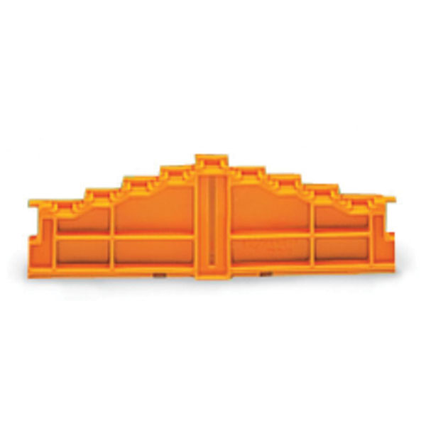  727-205 4-level End Plate Marked 0-1-2-3--3-2-1-0 7.62mm Thick Orange