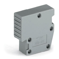 WAGO 709-311 B-type Spacer 8mm for Bridging Commoned Blocks Grey