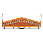 WAGO 727-125/001-000 8-level Same Potl. Block 0-7/7-0 Lock 7.5mm Orange