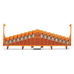 WAGO 727-135/001-000 8-level Same Potential Block 0-7/7-0 Lock 15mm Orange