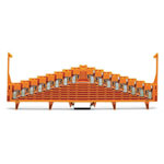WAGO 727-135/002-000 8-level Same Potential Block a-h/h-a Lock 15mm Orange