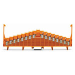 WAGO 727-135/003-000 8-level Same Potential Block 7-0/0-7 Lock 15mm Orange