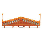 WAGO 727-136/001-000 8-level Same Potl. Block 0-7/7-0 No Lock 15mm Orange
