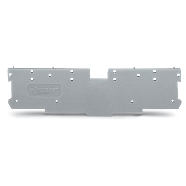  769-301 End And Intermediate Plate 1.1mm thick Grey