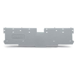 WAGO 769-301 End And Intermediate Plate 1.1mm thick Grey