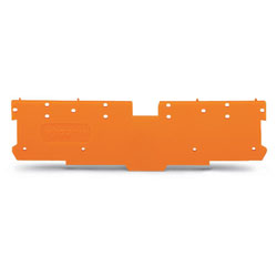 WAGO 769-302 End And Intermediate Plate 1.1mm Thick Orange