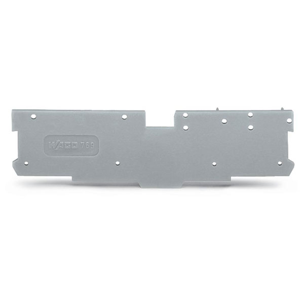  769-303 End And Intermediate Plate 1.1mm thick Grey