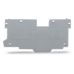 WAGO 769-305 End And Intermediate Plate 1.1mm thick Grey