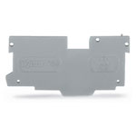 WAGO 769-307 End And Intermediate Plate 1.1mm thick Grey