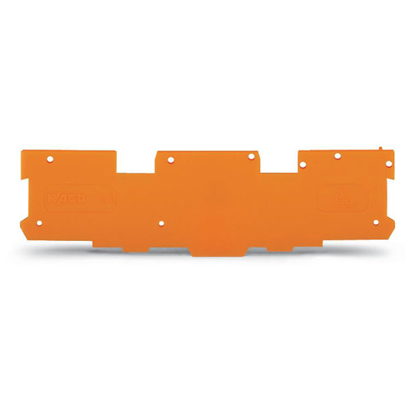  769-312 End And Intermediate Plate 1.1mm thick Orange