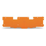 WAGO 769-312 End And Intermediate Plate 1.1mm thick Orange