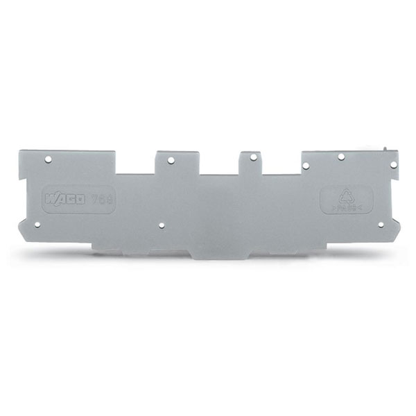  769-315 End And Intermediate Plate 1.1mm thick Grey