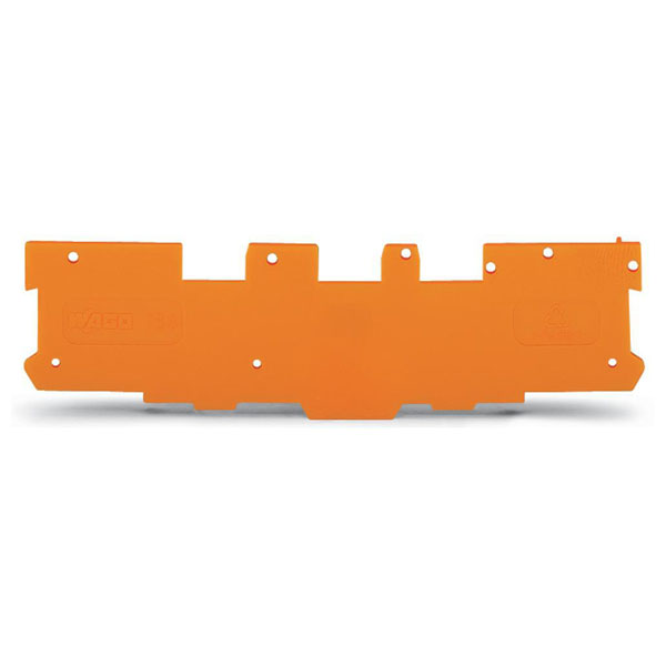  769-316 End And Intermediate Plate 1.1mm thick Orange