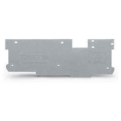 WAGO 769-320 End And Intermediate Plate 1.1mm Thick Grey