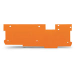 WAGO 769-321 End And Intermediate Plate 1.1mm thick Orange