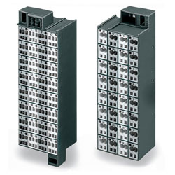 WAGO 726-221 Matrix Patchboard Marked 1-32 32-pole for 19in Rack Dark-grey