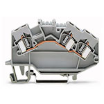 WAGO 781-651 3-conductor Through Terminal Block for Ex i Applications Blue