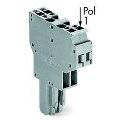 WAGO 769-123 2-conductor Female Connector Codable 3-pole Grey