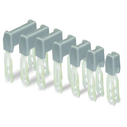 WAGO 780-452 Staggered Jumper 1-2 5mm for 2-conductor Female Plugs Grey