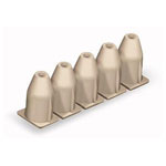 WAGO 769-471 Insulation Stop 5 Pieces/strip Light-grey
