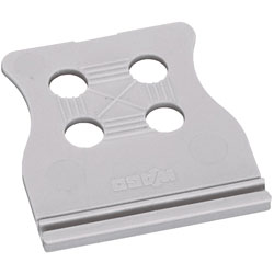 WAGO 734-328 Strain Relief Plate 12.5mm Wide Grey