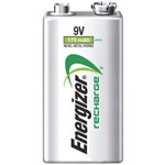 Energizer 635584 Rechargeable 9V Battery x1 NiMH 175mAh