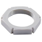 Wiska 10062719 EMUG 63 Silver-Grey Plastic Locknut M63