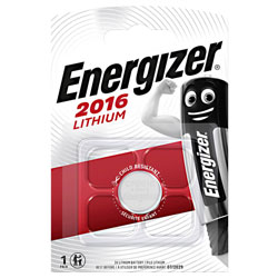 Energizer 626983 CR2016 3V Lithium Coin Cell Battery x1