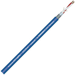 Sommer Cable 200-0102 Microphone Cable Blue Sheath 23 AWG